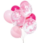 Гелиевые шары Розовое пламя